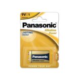 Panasonic Alkaline Power Μπαταρία 9V 1τμχ